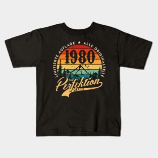 40th birthday gifts 1980 gift 40 years old Kids T-Shirt